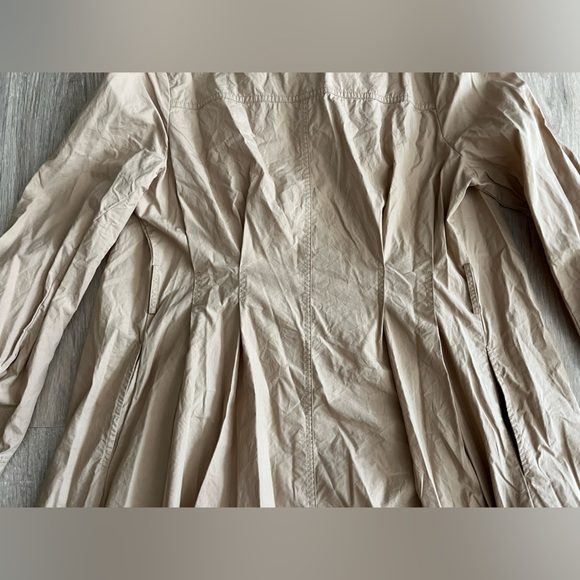 Anthropologie Mare Mare Long-Sleeve Collared Zip-Front Midi Dress - Small - Picture 9 of 10